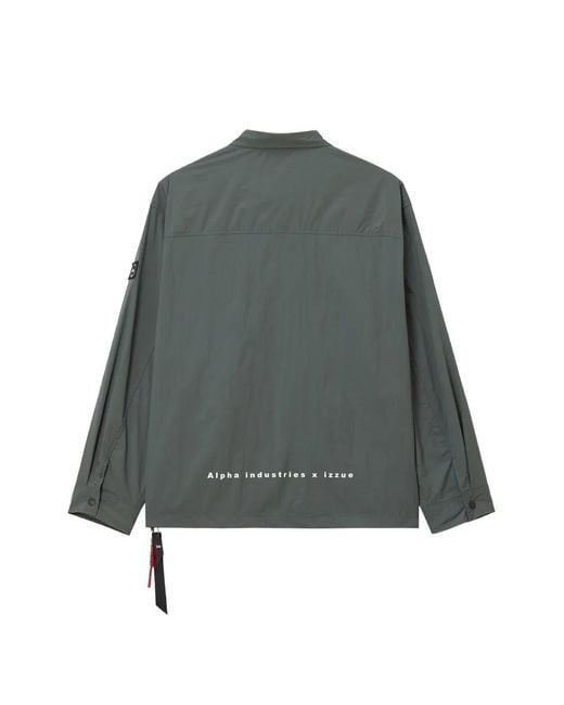 Izzue Green Zip Pocket Jacket for men
