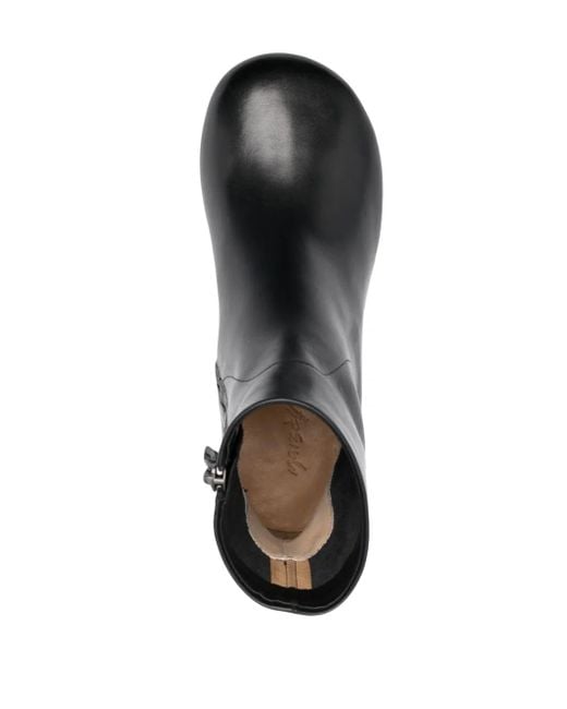 Marsèll Black 60Mm Spilla Leather Boots