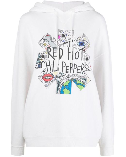Hoodie à imprimé Red Hot Chili Peppers R13 en coloris Multicolor