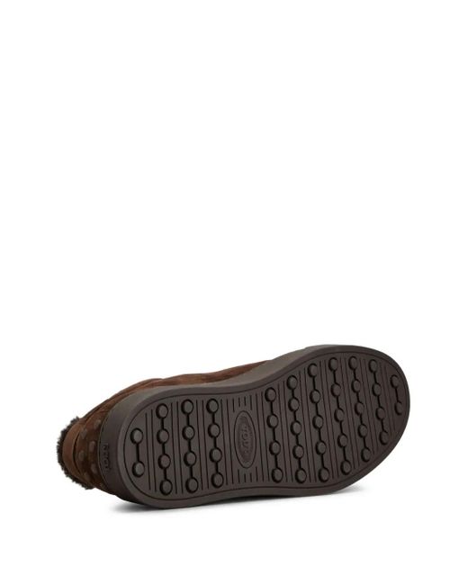 Tod's Brown Suede Sneakers for men