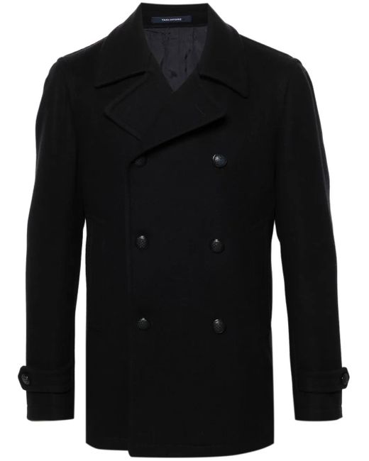 Tagliatore Black Monaco Peacoat for men