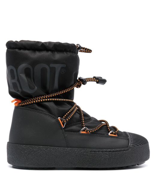 Moon Boot Black Ltrack Polar Ankle Boots