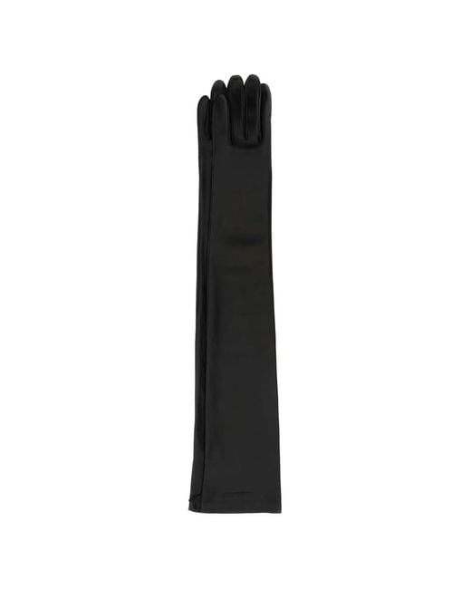 Balenciaga Black Long Gloves