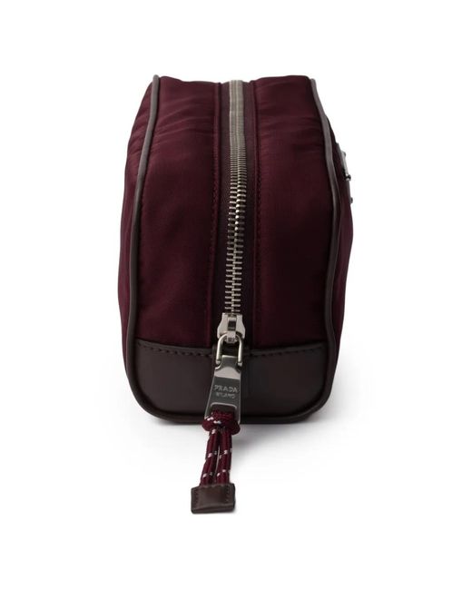 Pouch Speedrock Re-Nylon di Prada in Purple da Uomo