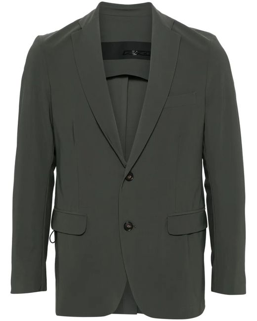 Rrd Green Single-Breasted Blazer for men