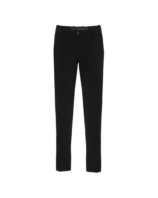 Rrd Black Belt-Loops Trousers
