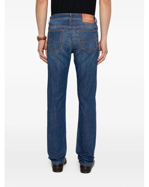 Jacob Cohen Blue Bard Jeans for men