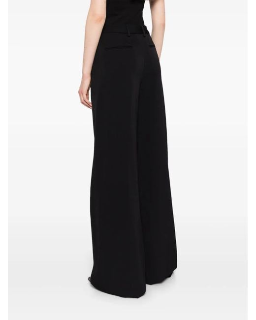 Roberto Cavalli Black Straight-Leg Trousers