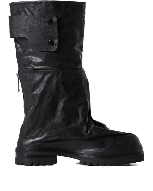 424 Black Dragonrider Boots for men