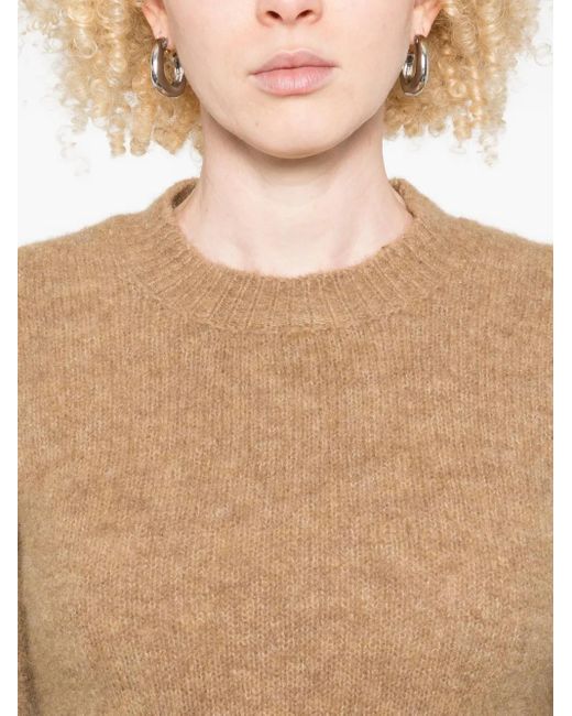 Jersey Con Cuello Redondo AMI de color Natural