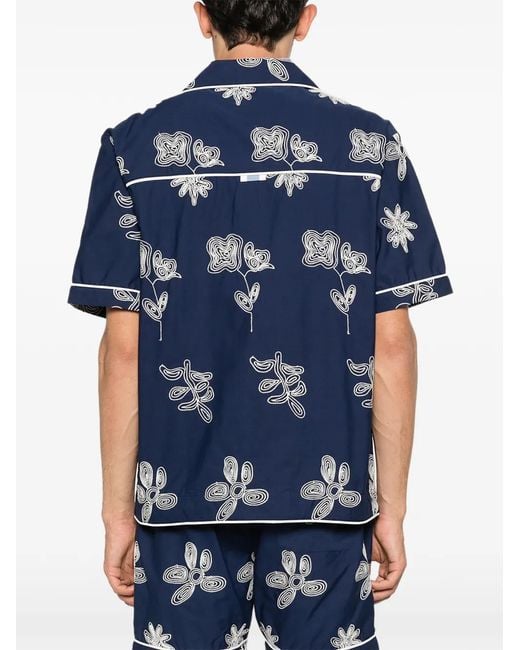 CHE Blue Flores Shirt for men