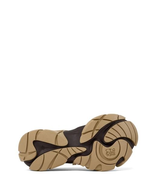 CAMPERLAB Brown Tormenta Panelled Sneakers