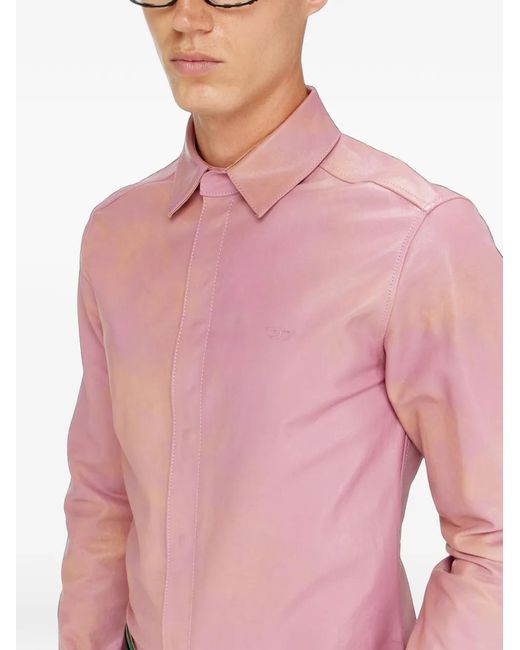 DIESEL Pink Shirt for men