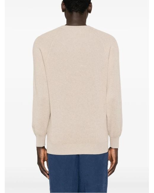 Brunello Cucinelli Natural Sweaters for men