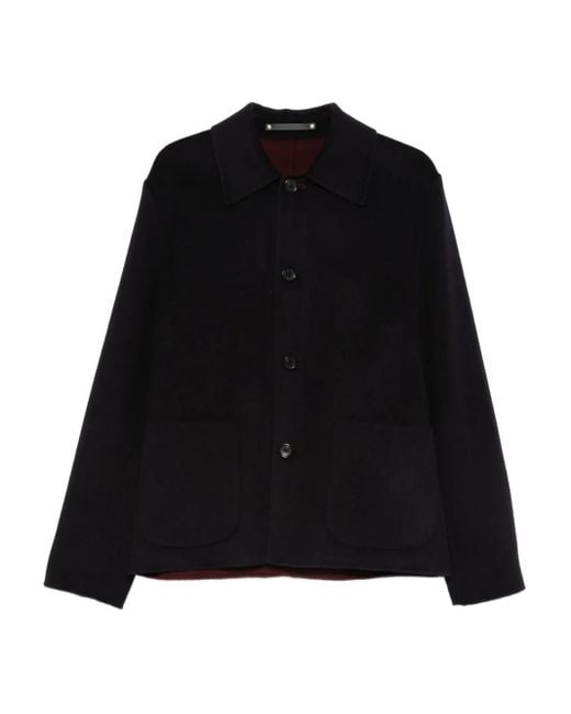 Paul Smith Black Double-Face Button Jacket for men