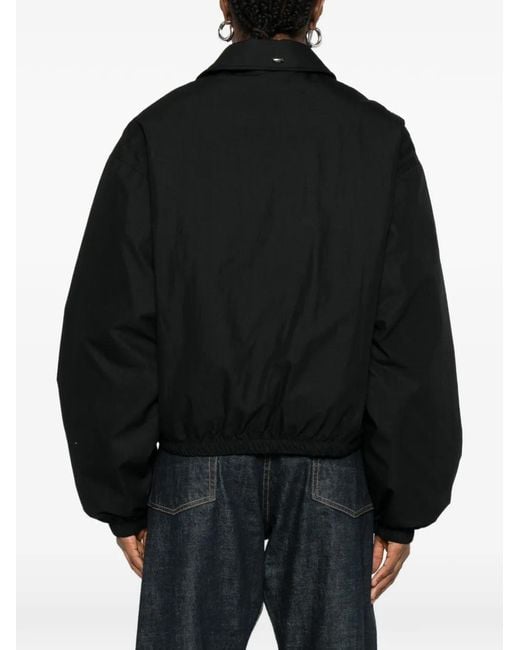 Our Legacy Black Zip Puffer Jacket