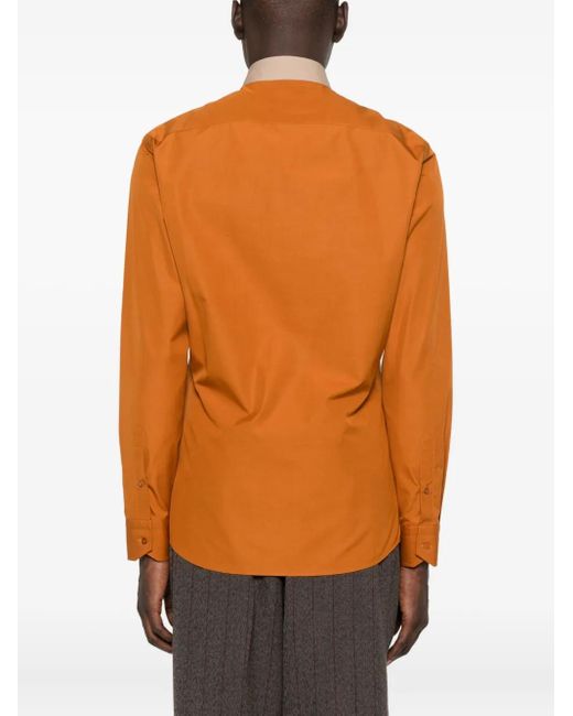 Fendi Orange Shirts for men