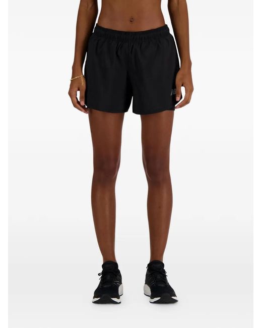 New Balance Black Sport Essential 2-In-1 3" Shorts