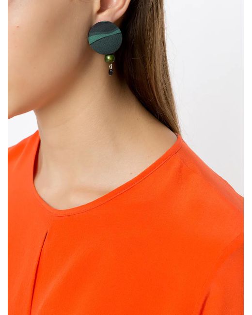 Amir Slama Multicolor 3 Pair Earring Set