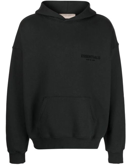 Fear Of God Hoodie Mit Essentials-Logo in Black für Herren