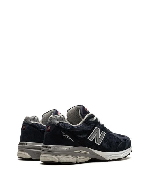 New Balance Black 990V3 Low-Top Sneakers