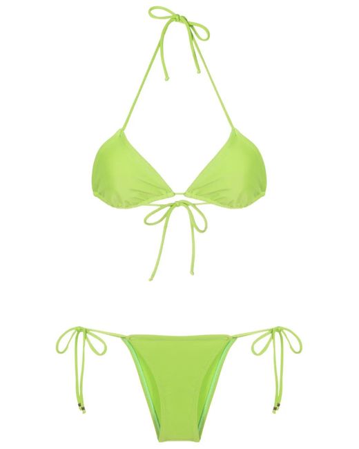 Amir Slama Green Triangle-Cup Bikini