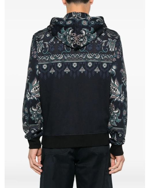 Etro Kapuzenjacke mit Paisleymuster in Black für Herren