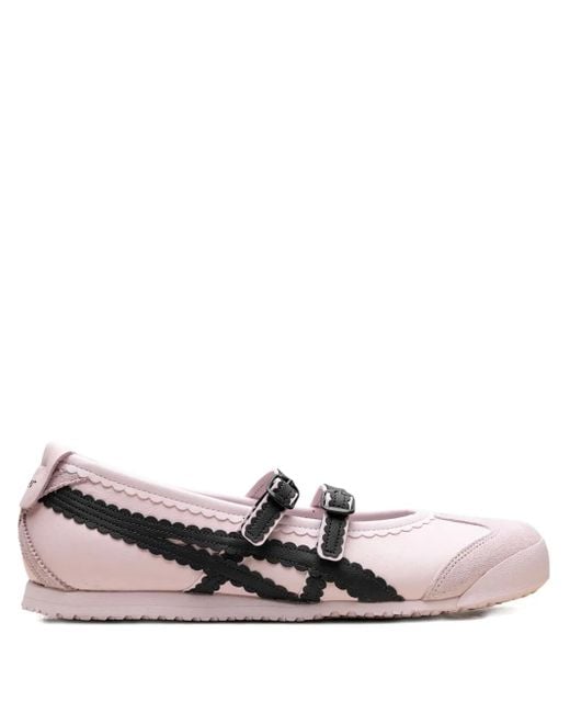 Onitsuka Tiger Pink Mexico 66 Tgrs "Crystal/Graphite" Sneakers