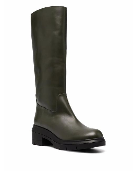 Stuart Weitzman Multicolor Knee-Length Leather Boots