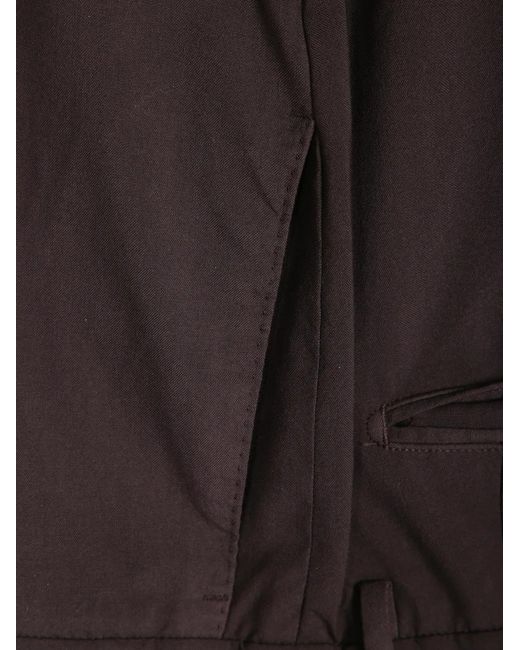 Boglioli Brown Tailored-Cut Patch-Pocket Wool Suit for men