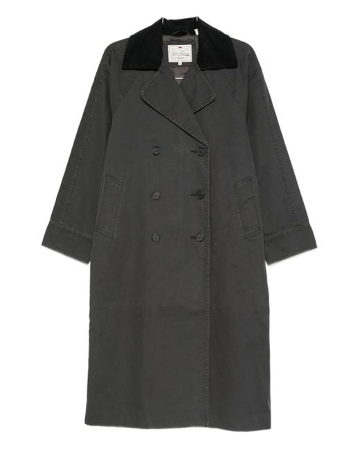 Trench À Boutonnière Croisée Levi's en coloris Black