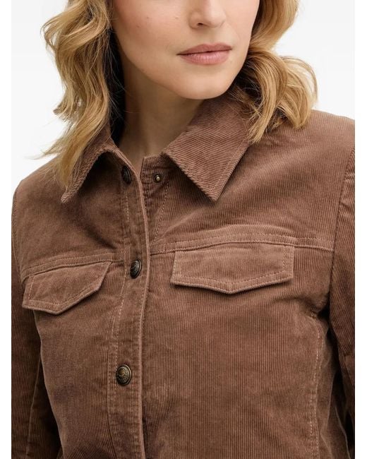 Zadig & Voltaire Brown Liam Corduroy Jacket