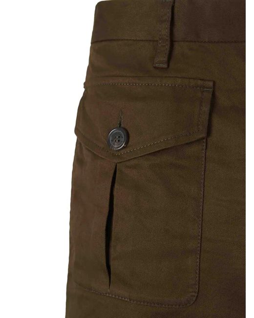 DSquared² Cargo Shorts in het Green voor heren