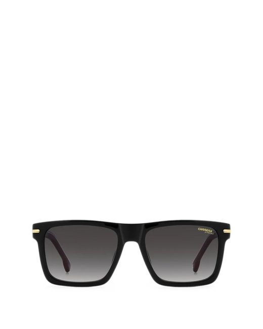 Carrera Black 378/S Rectangle-Frame Sunglasses for men