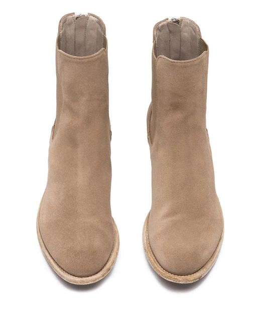 Officine Creative Natural Lexicon Zip-Up Boots