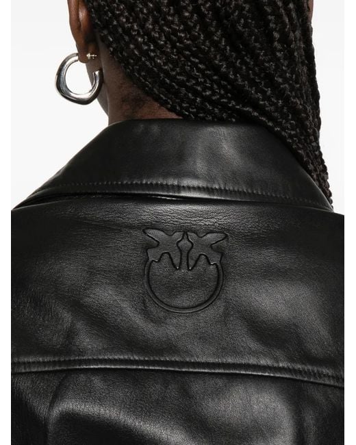 Chaqueta Con Cremallera Pinko de color Black