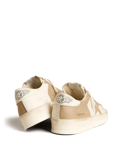 Golden Goose Deluxe Brand Natural Stardan Low-Top Sneakers for men