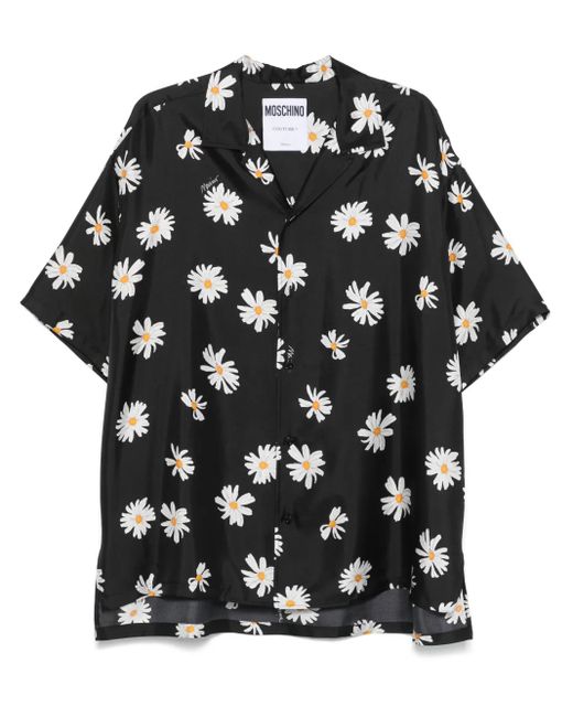 Moschino 'Margehrite' Printhemd in Black für Herren