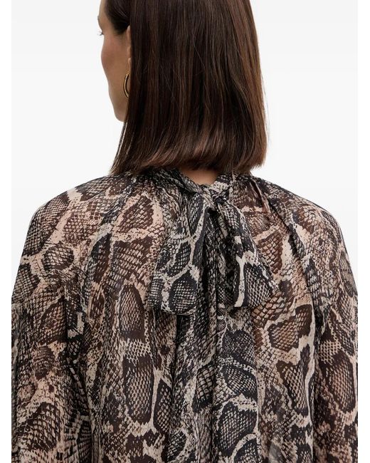 Guess Brown Audrine Blouse