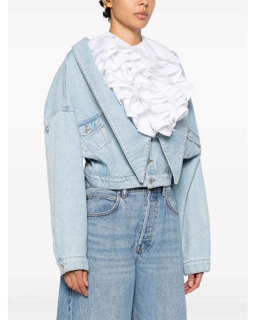 Viktor & Rolf Blue Collared Denim Jacket