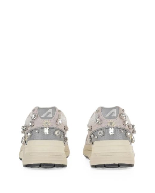 Autry White Hyperway Sneakers