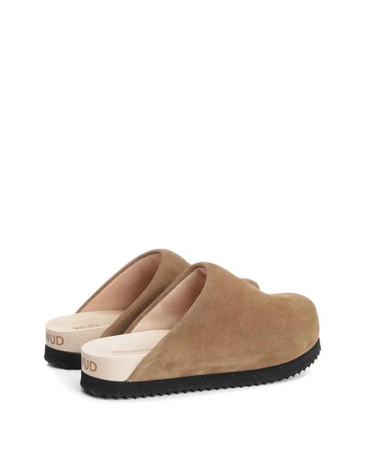 WUD Brown Stem Clogs