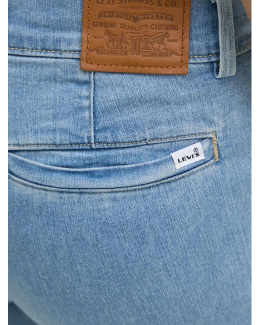 Levi's Blue Belt-Loop Jeans
