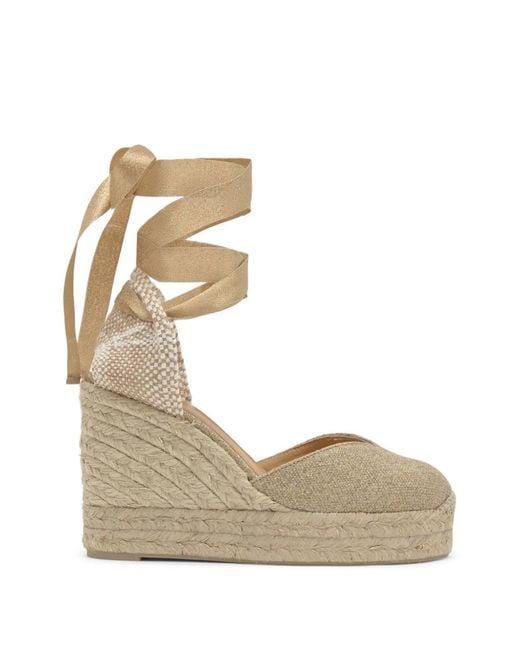 Castaner Chiara Metallic Espadrilles