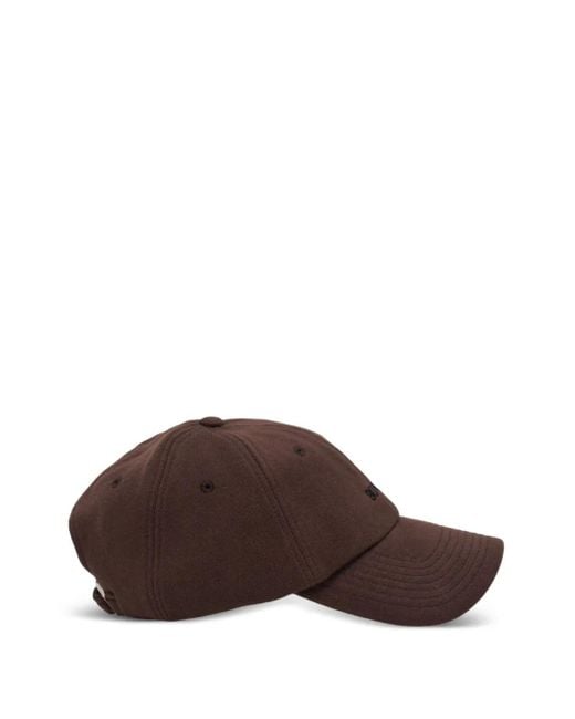 BONBOM Brown Logo-Embroidered Cap
