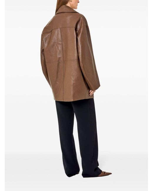 Nicholas Brown Jael Faux-leather Jacket