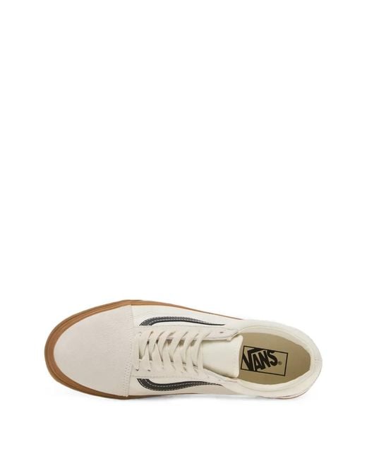 Vans White Old Skool Sneakers for men