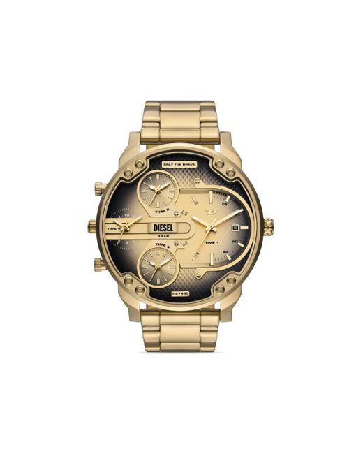DIESEL Metallic Mr. Daddy Slim 54Mm Watch for men