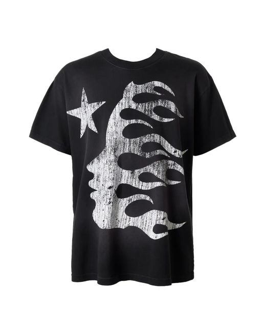 HELLSTAR Black Star Graphic T-Shirt for men