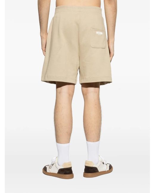 Moschino Natural Short À Logo for men